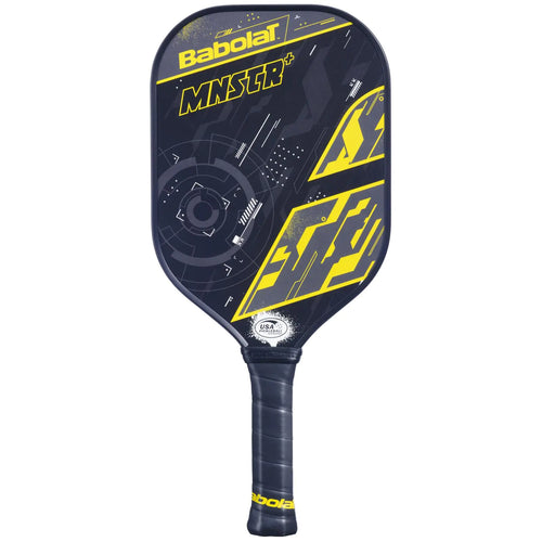 Babolat MNSTR+ Pickleball Paddle, Premium Quality (Black/Yellow)
