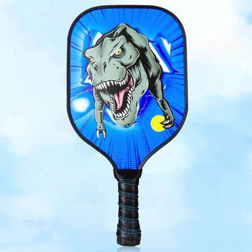 Fun Dinosaur Kids Pickleball Paddle! Ages 3-12